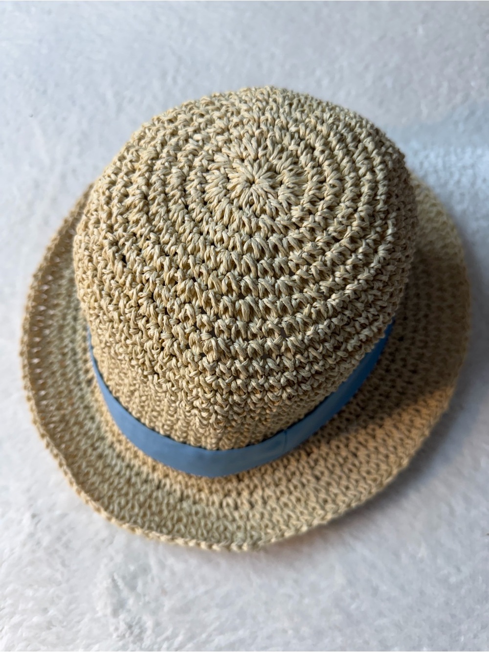 Dolce & Gabana women’s Straw Sun Hat with Blue Band - Picture 10 of 13